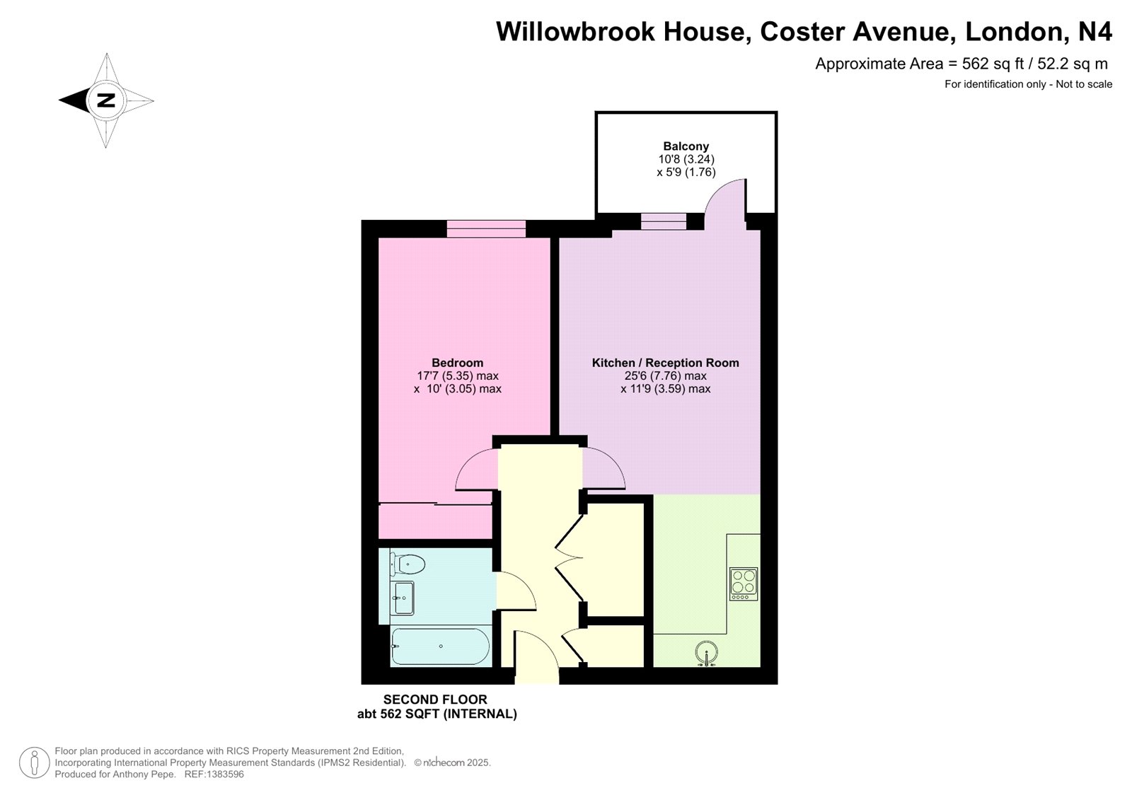 Coster Avenue, London, N4 floorplan