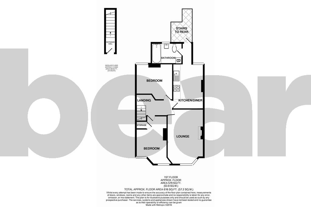 111, Tintern Avenue, Westcliff-on-Sea floorplan