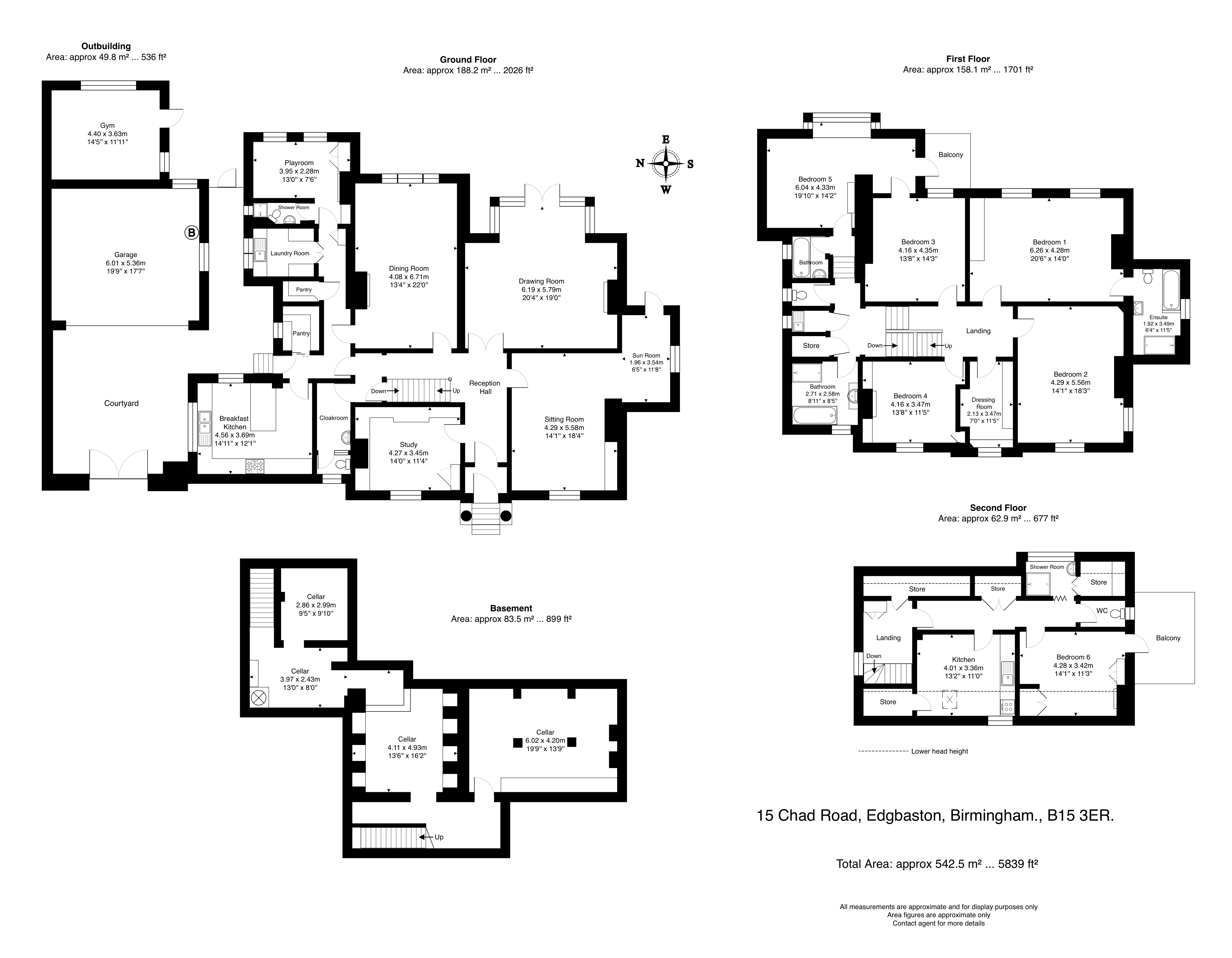 15, Chad Road, Birmingham floorplan