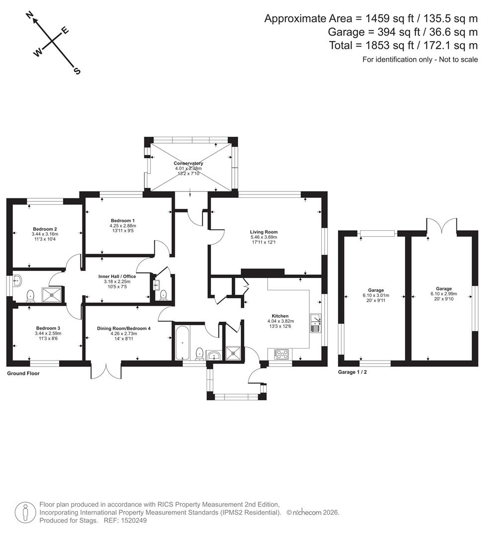 An Boskel, Rice Lane, St Austell floorplan