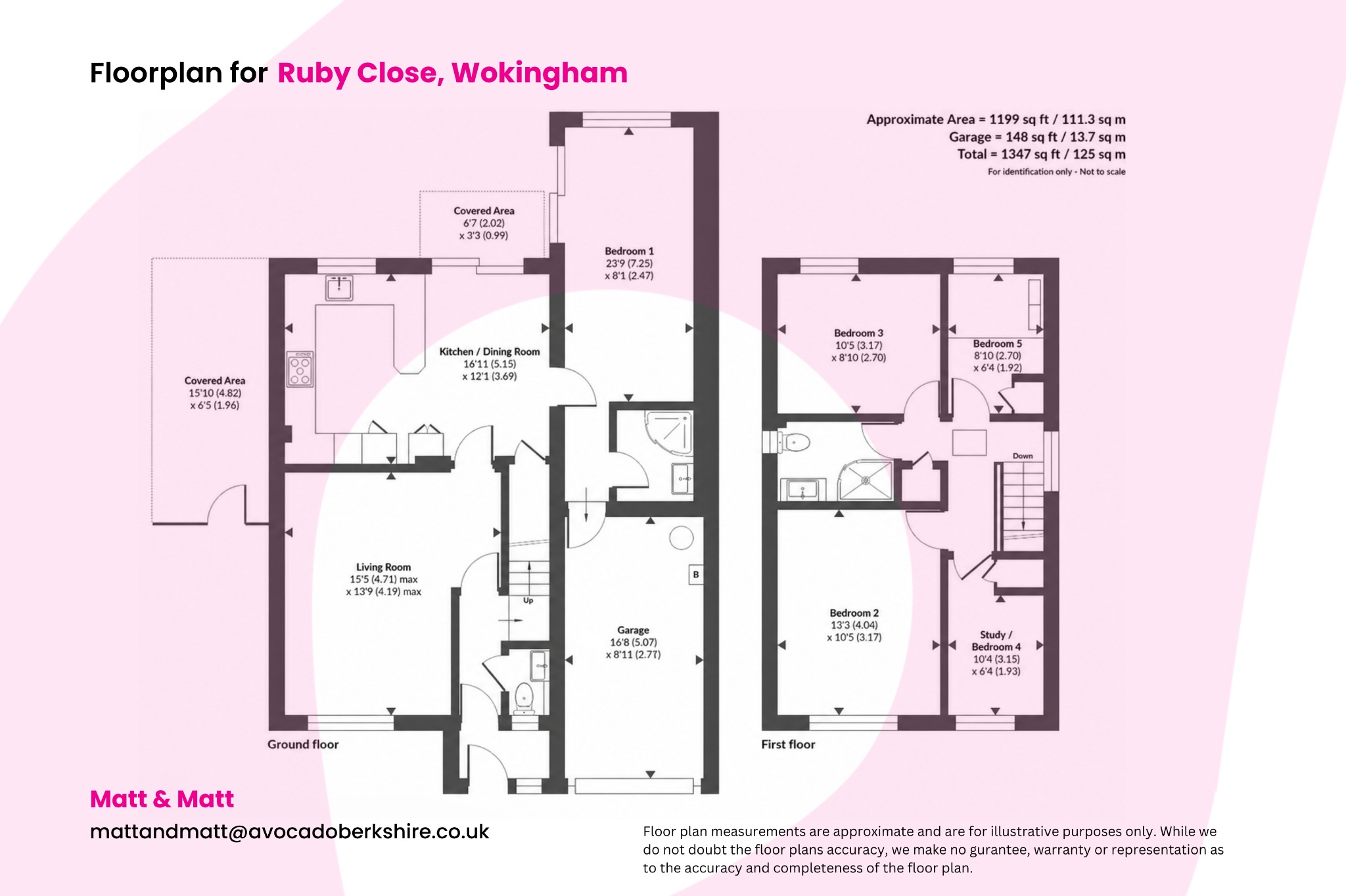 29 Ruby Close, Wokingham, Berkshire floorplan