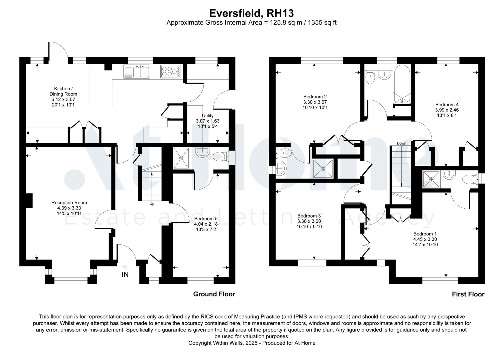 3, Eversfield, Horsham floorplan