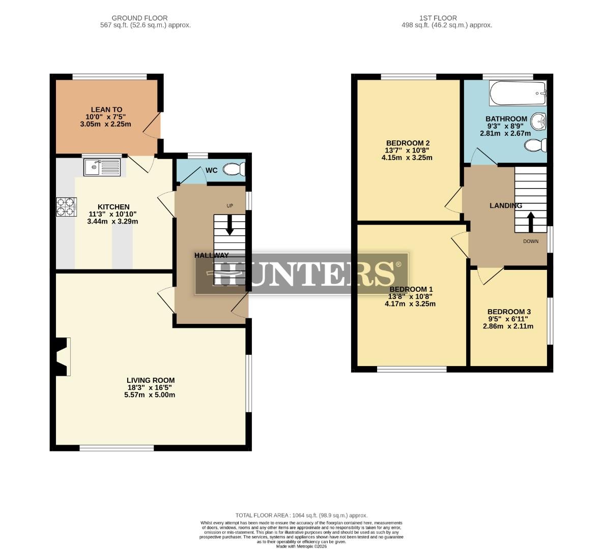 6, High Leys Road, Scunthorpe floorplan