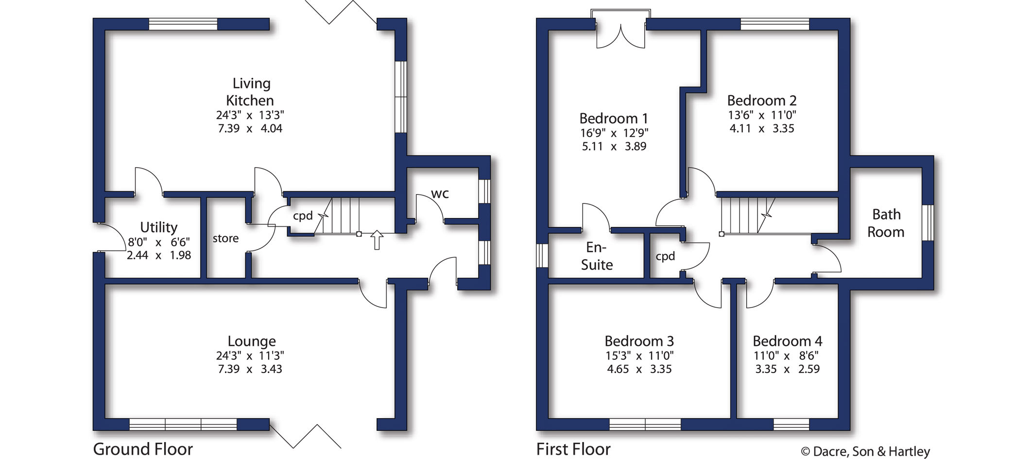 1 Marsh View Fold,, West Shaw, Keighley floorplan
