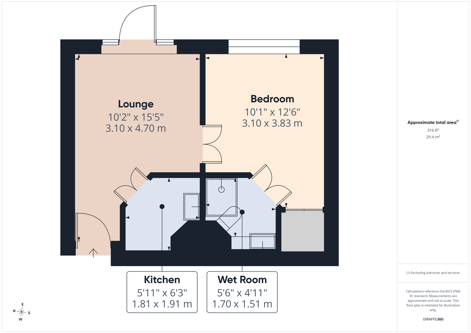 Grafton, Nantwich floorplan