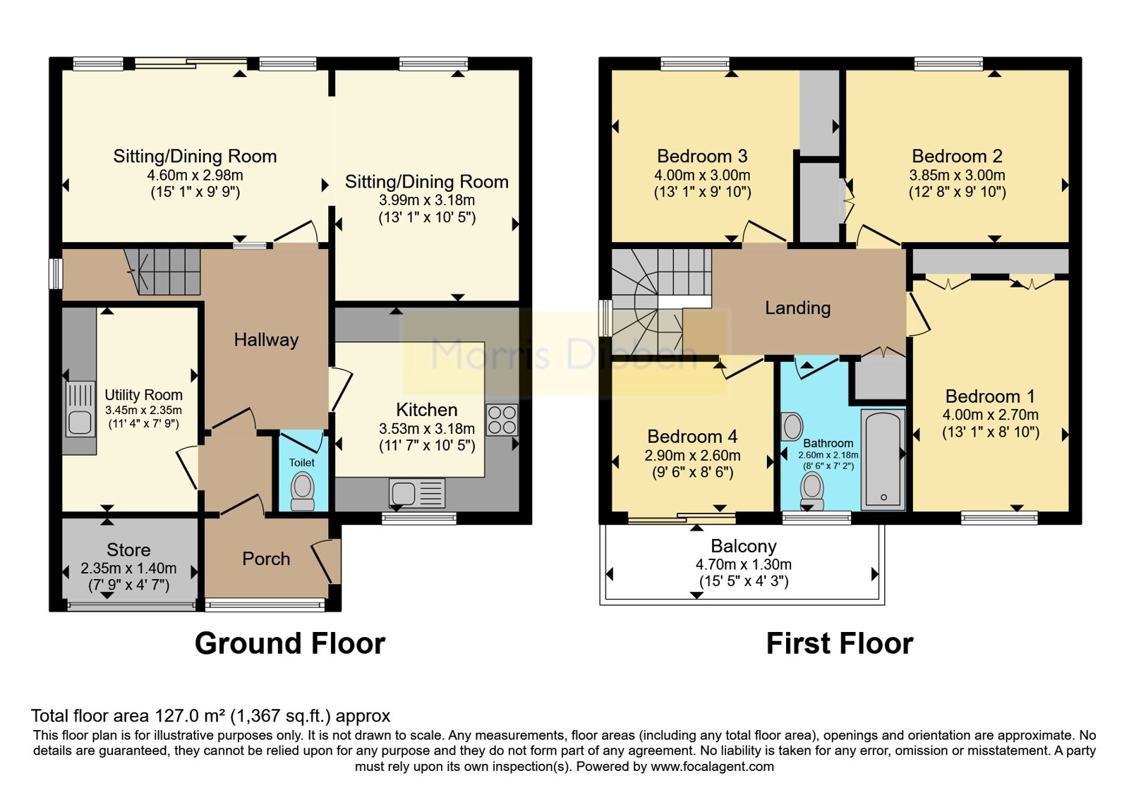 4, Southwood Road, Hampshire floorplan