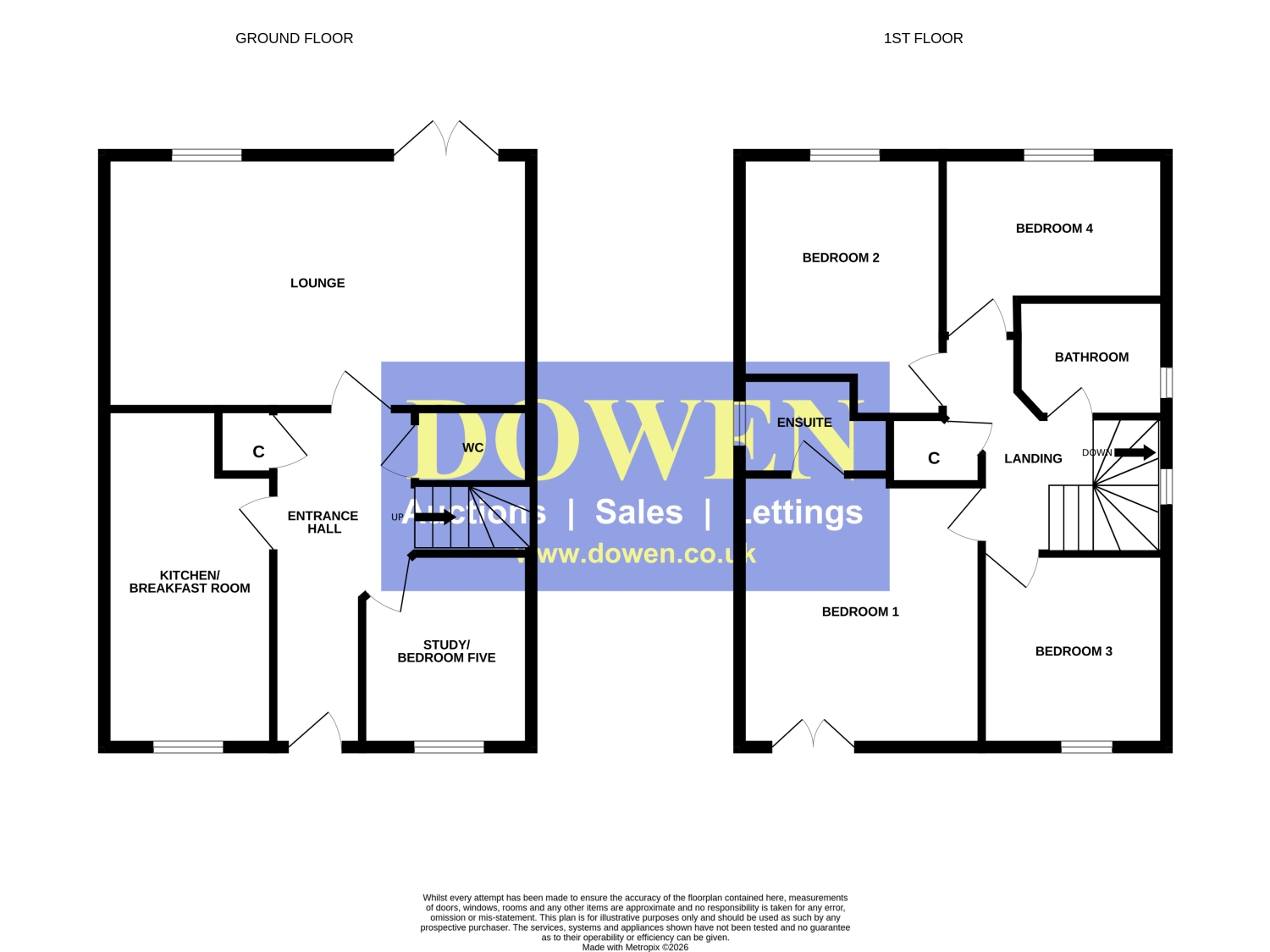 23, Everson Way, Spennymoor floorplan