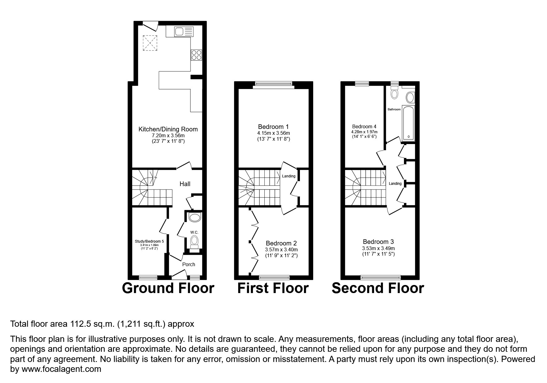 9, Grand Walk, London floorplan
