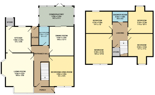 5 Bedrooms Semi-detached house for sale in Aberdeen Terrace, Clayton, Bradford BD14