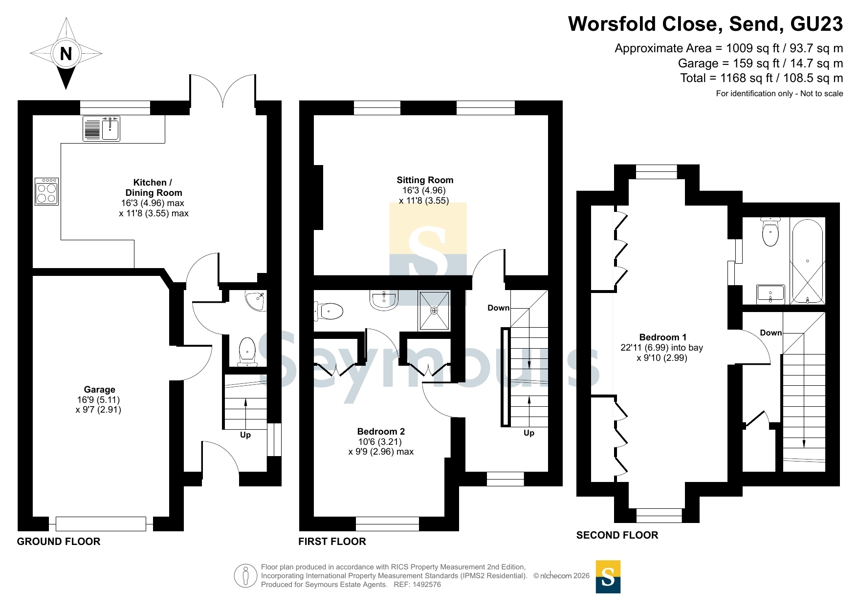 2, Worsfold Close, Surrey floorplan