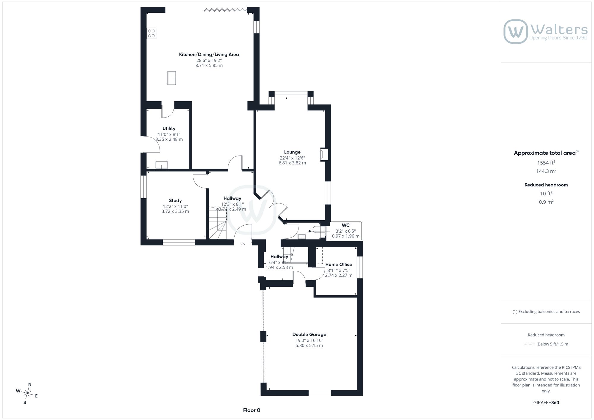 3 Dovecote Drive, Lincoln floorplan