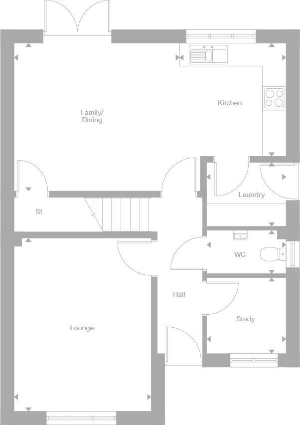 32, Higher Lane, Rainford, St Helens floorplan