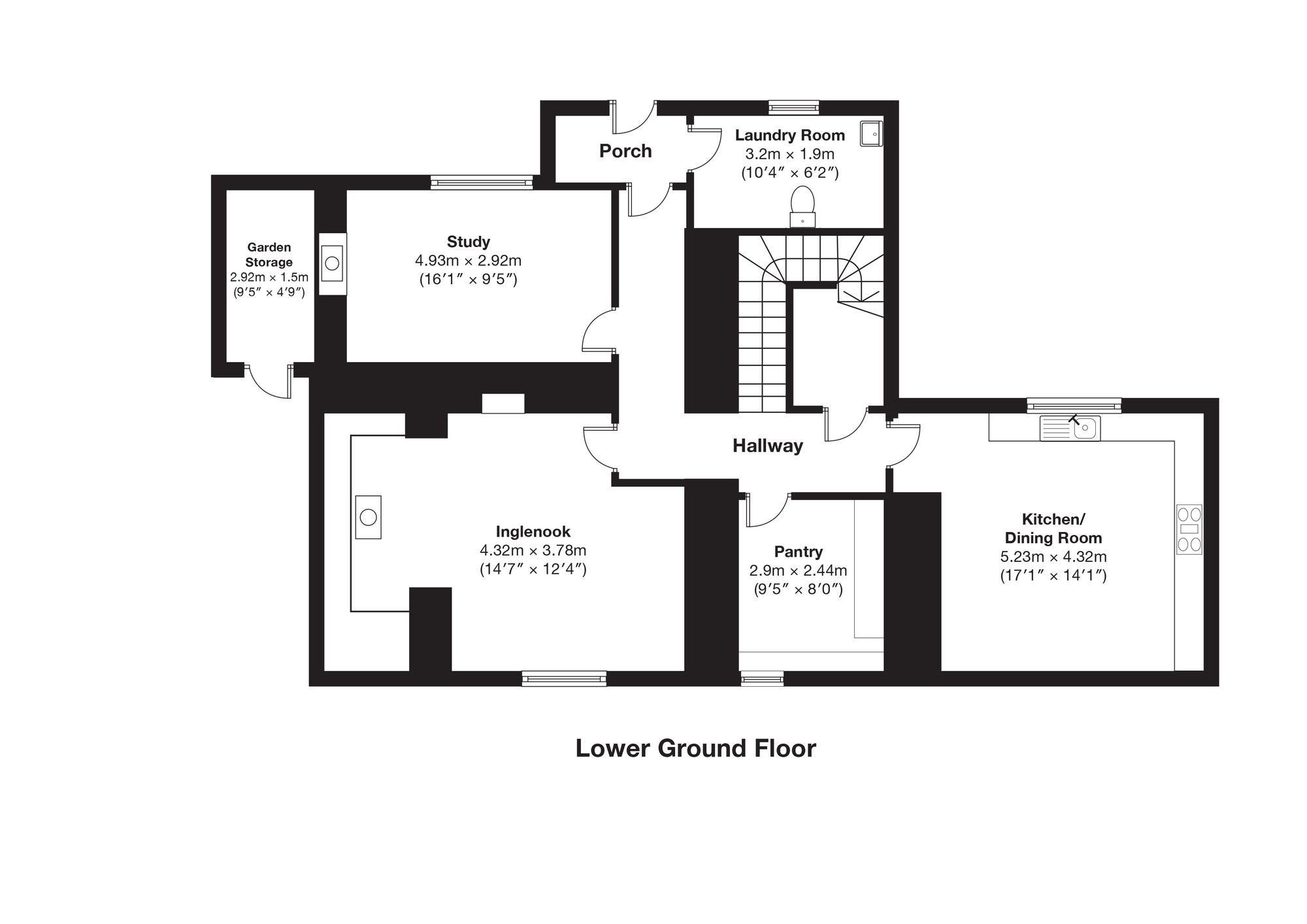 Waungron Uchaf, Velfrey Road, Whitland floorplan