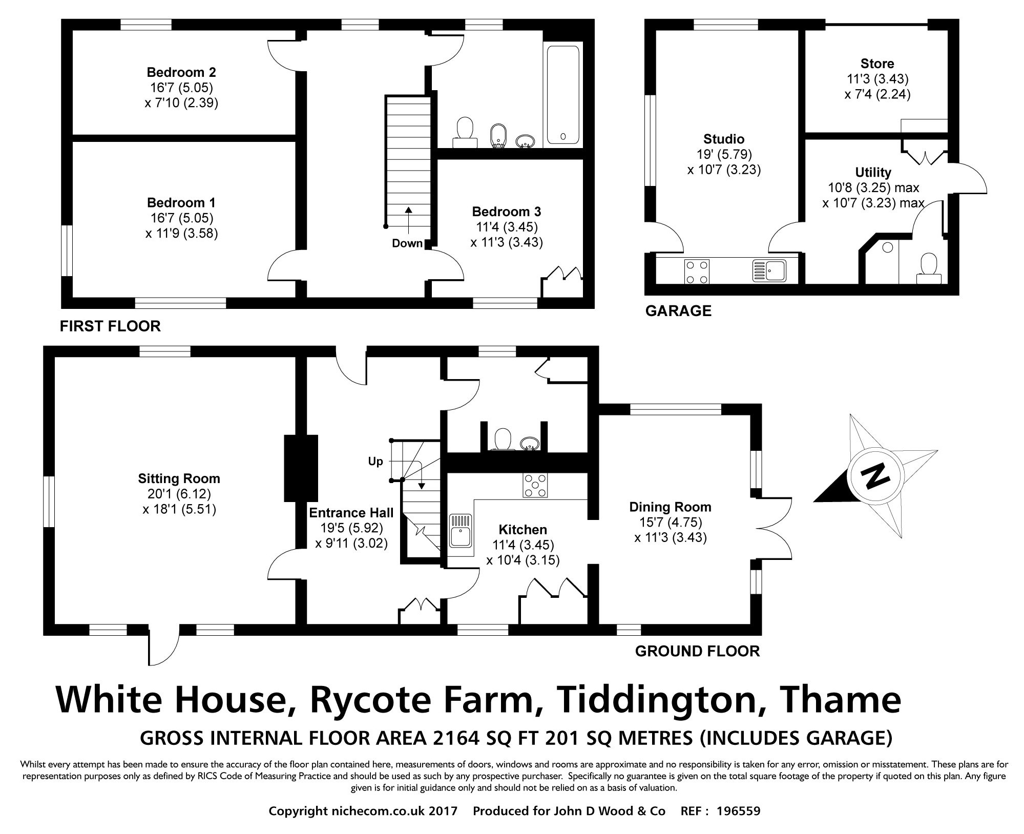 4 Bedrooms  to rent in Rycote Farm, Thame OX9