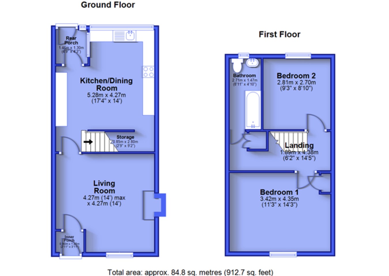 265, Bolton Road, Hawkshaw floorplan