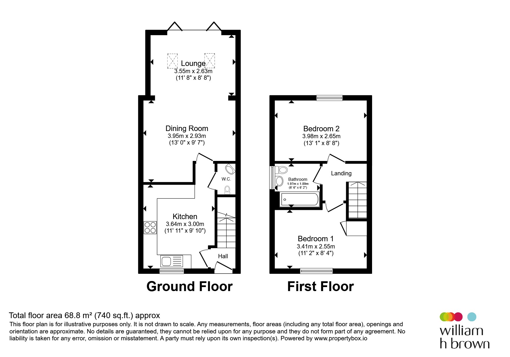 5, Parklands Court, Leeds floorplan