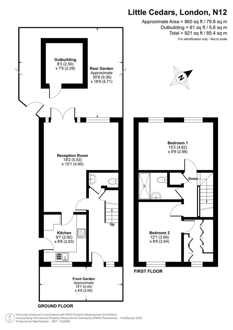 9, Little Cedars, London floorplan