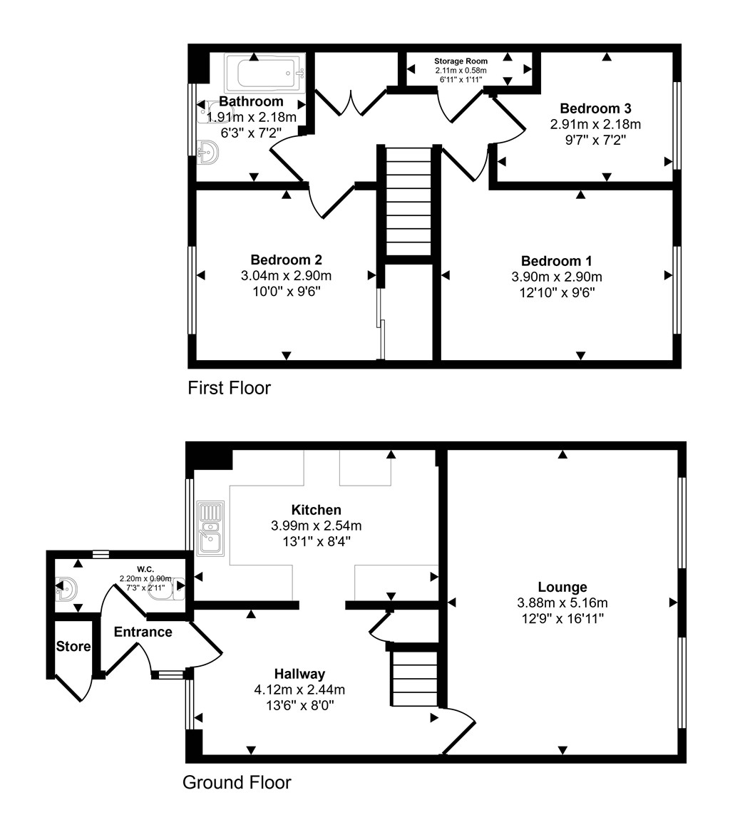 70, Mallard Walk, SIDCUP floorplan