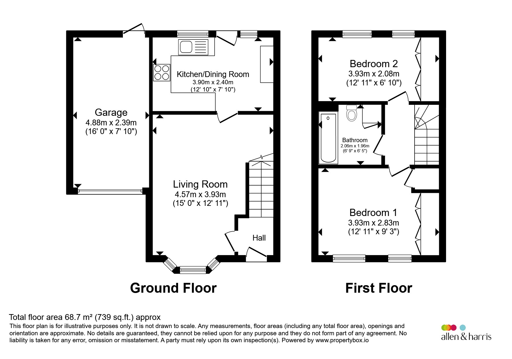 46, Brean Down Avenue, Bristol floorplan