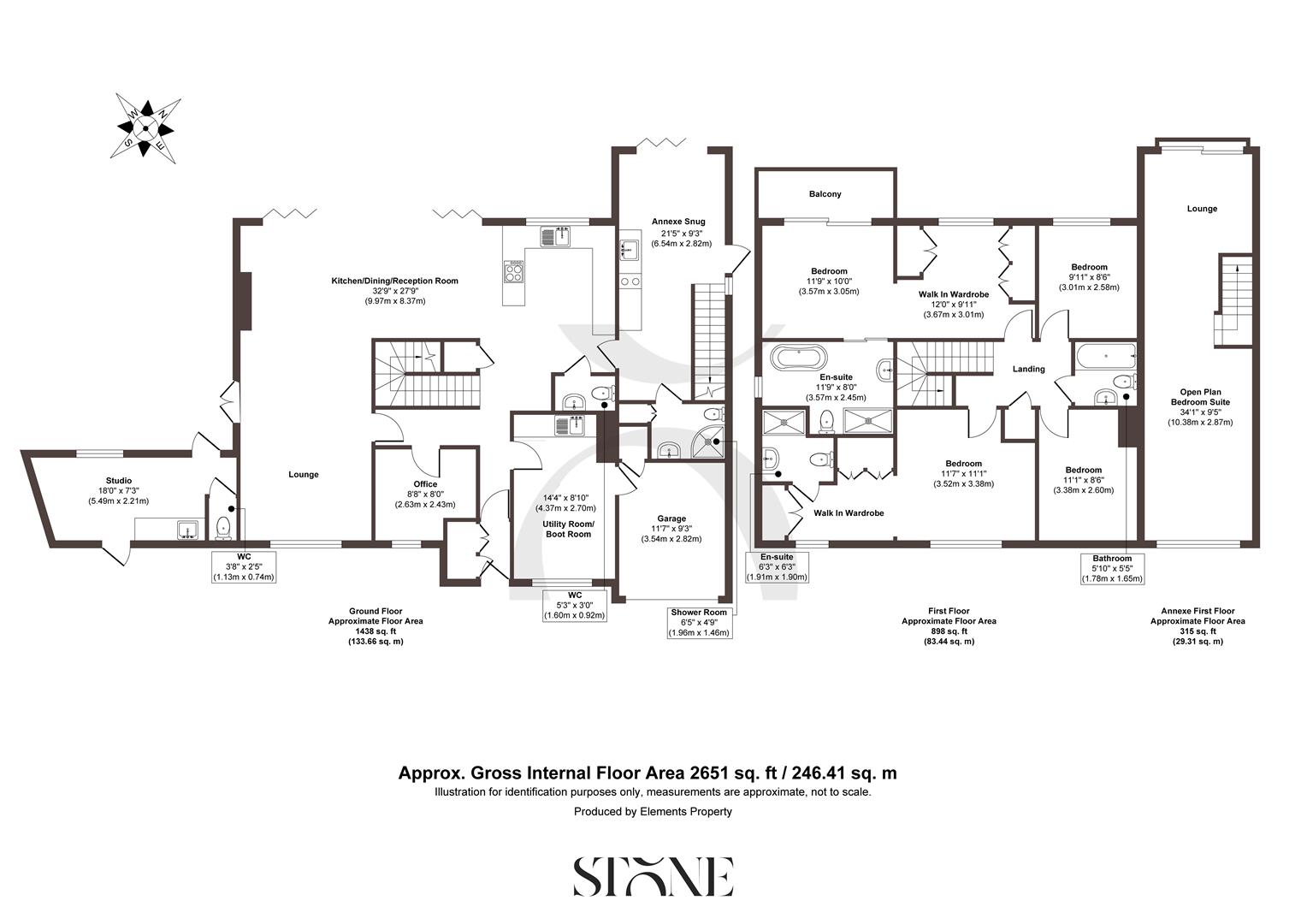 Maison du Ciel, 5, Orewell Gardens, Reigate floorplan
