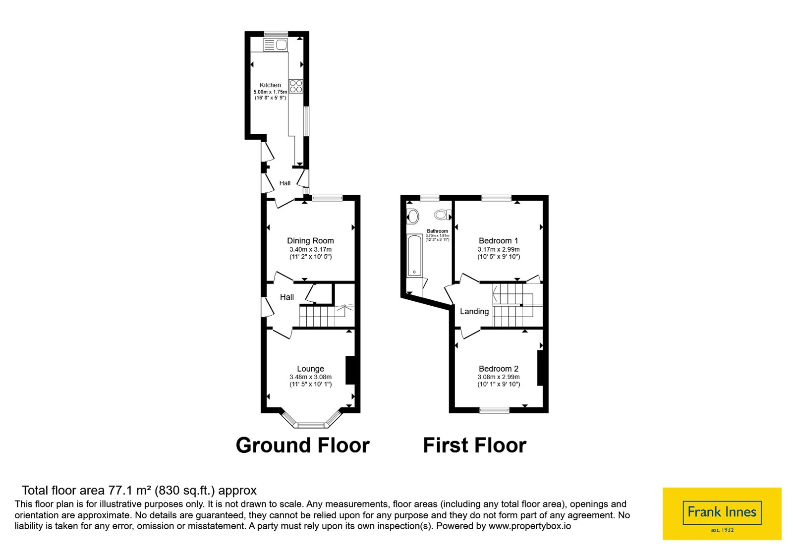 13, Lullington Road, Swadlincote floorplan