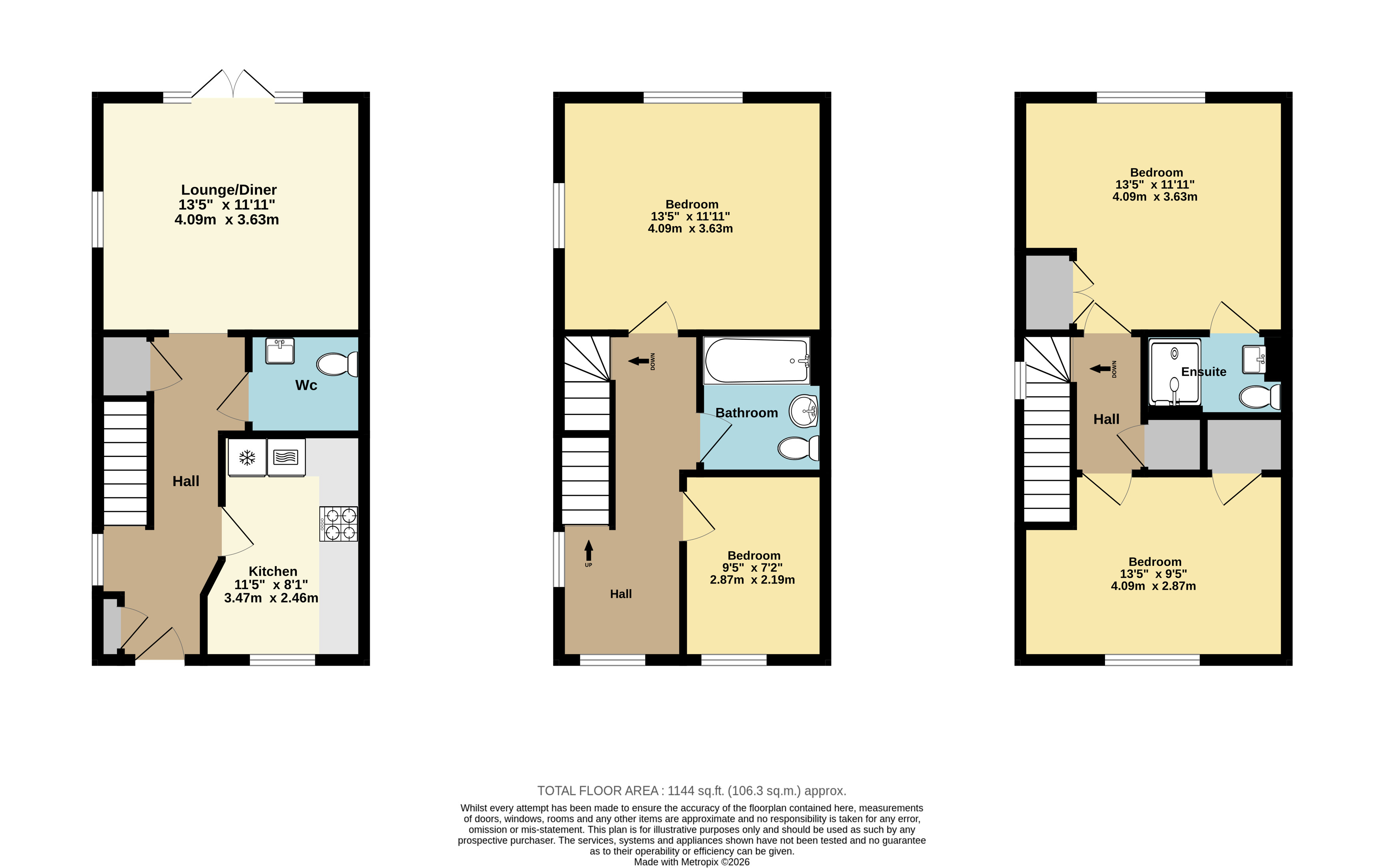 43, Baldock Road, Canterbury floorplan