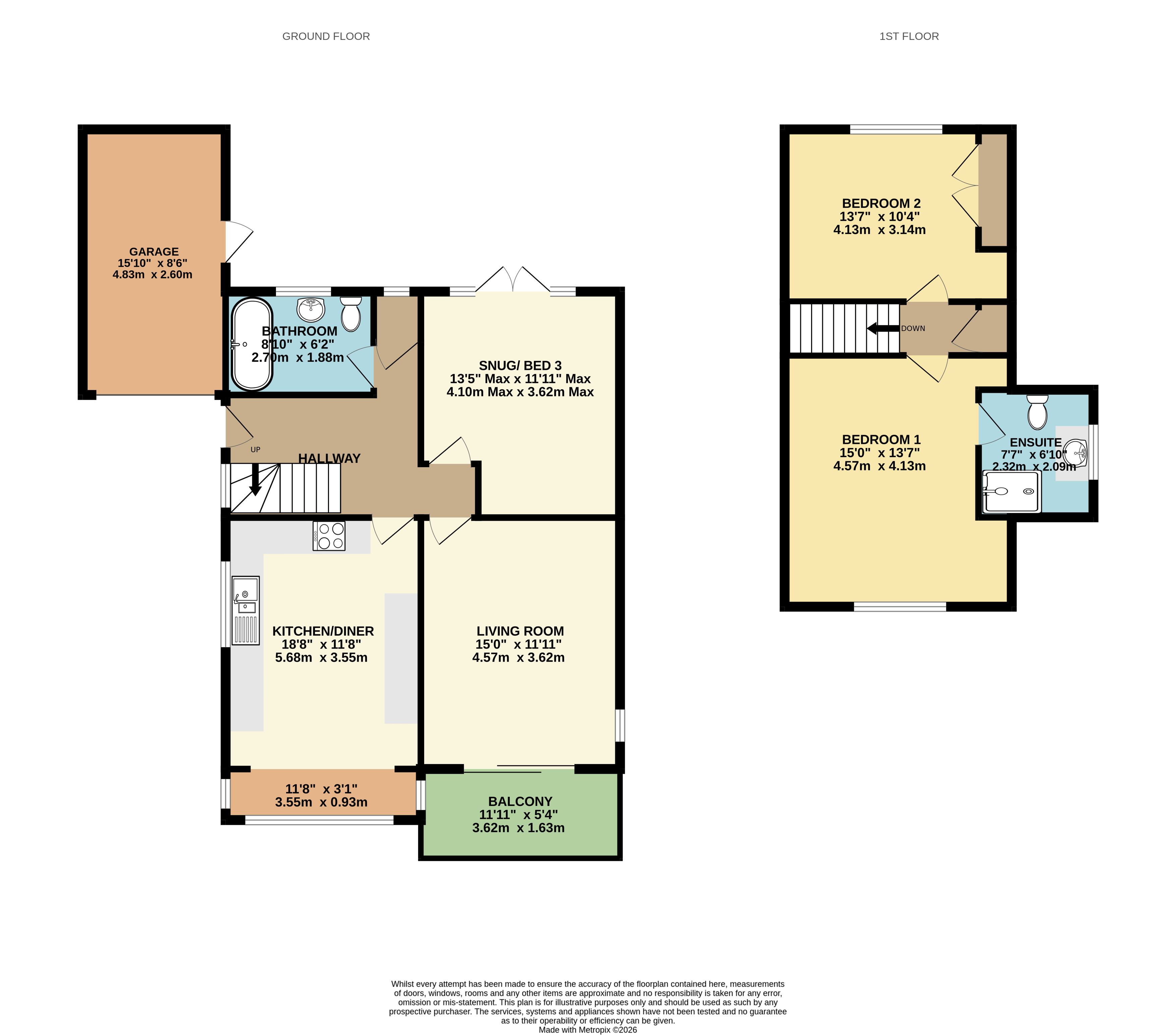34, Seaton Down Road, Devon floorplan