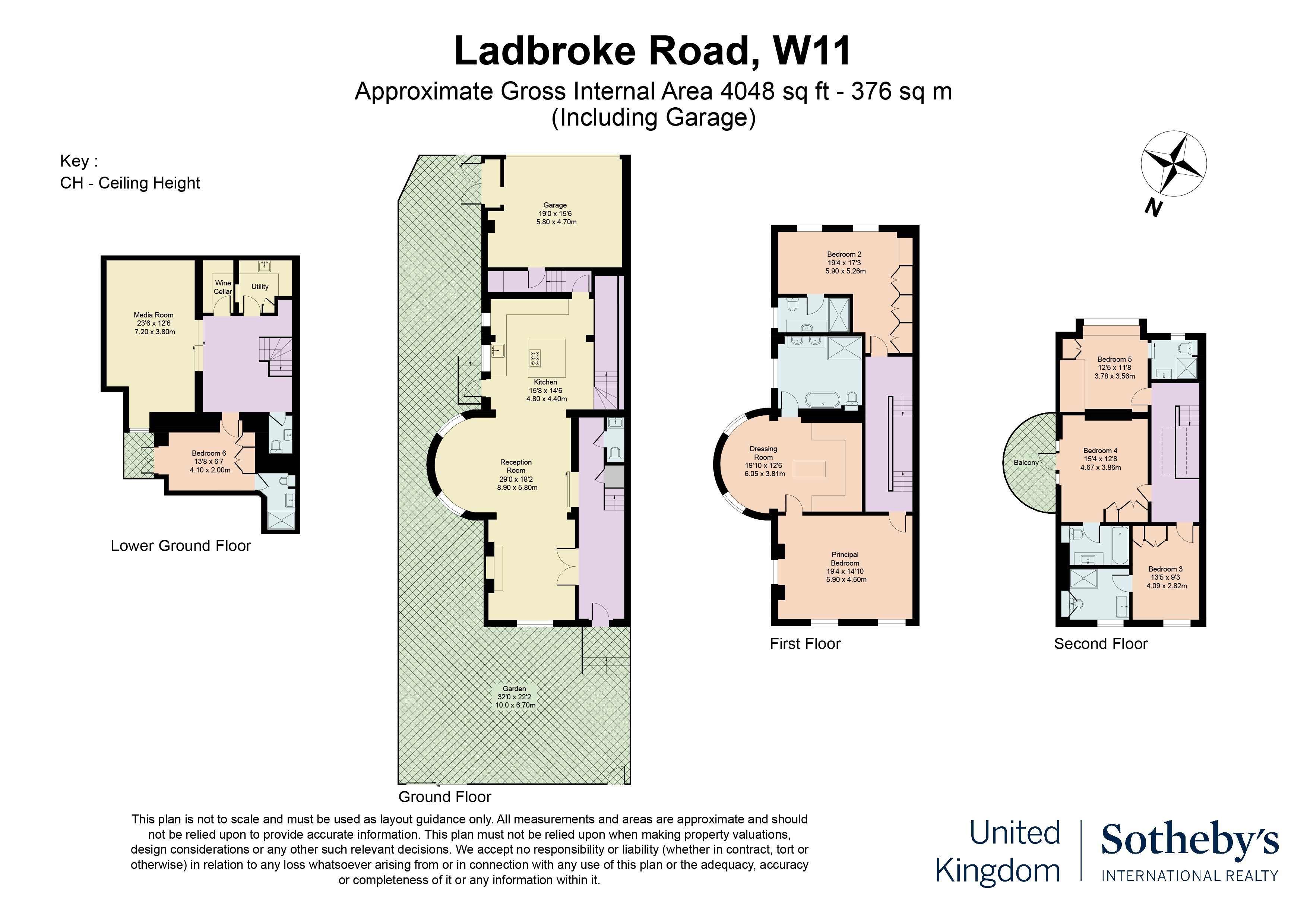 113, Ladbroke Road, Notting Hill floorplan