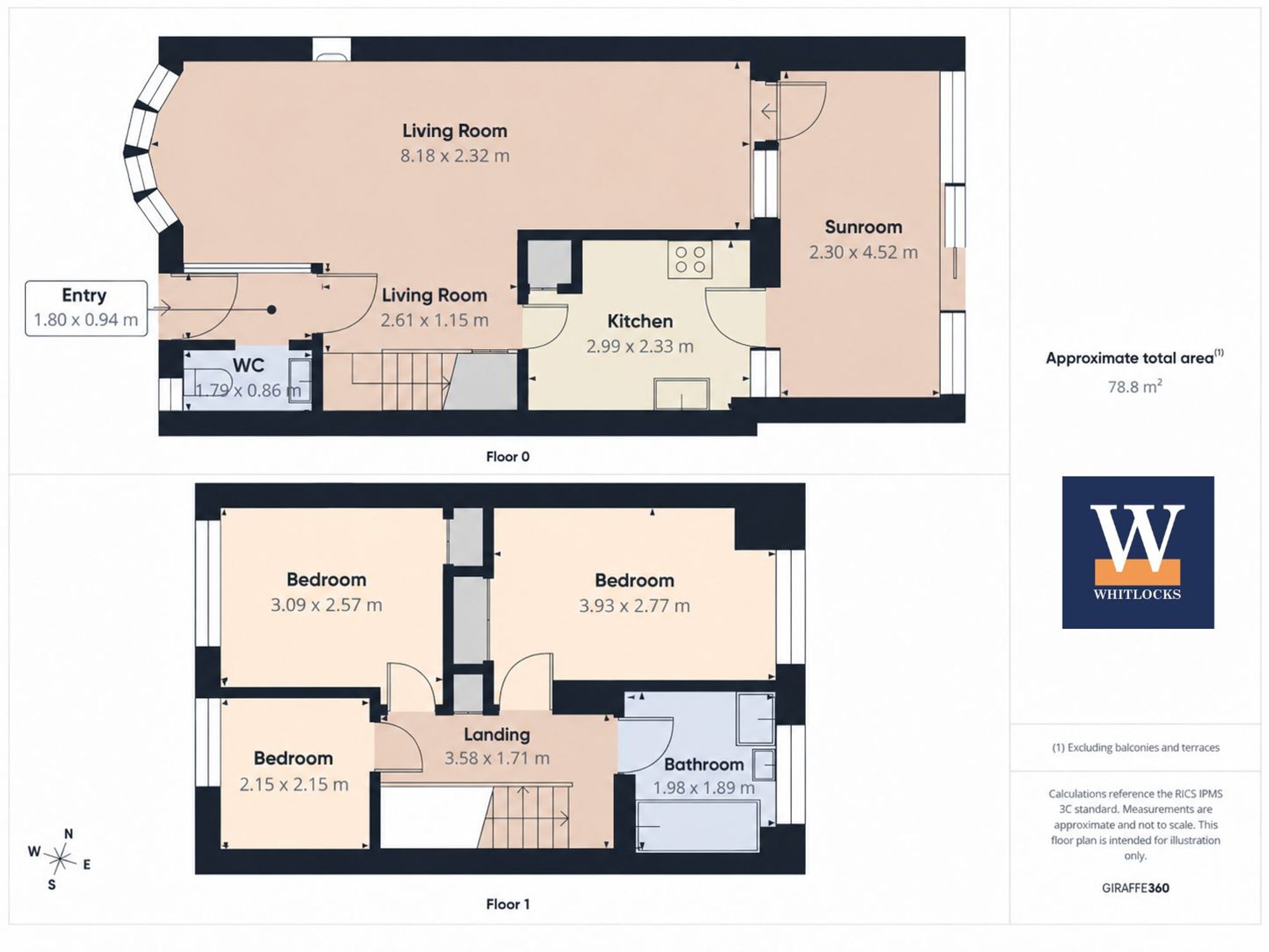 6 Wakefield Way, Bognor Regis floorplan
