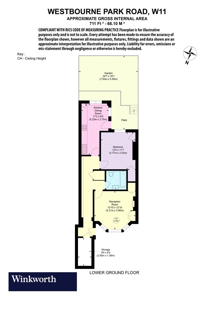Westbourne Park Road, London floorplan