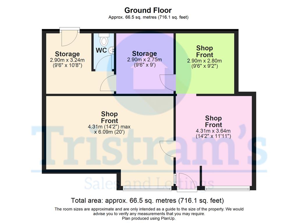 206, Cavendish Road, Nottingham floorplan