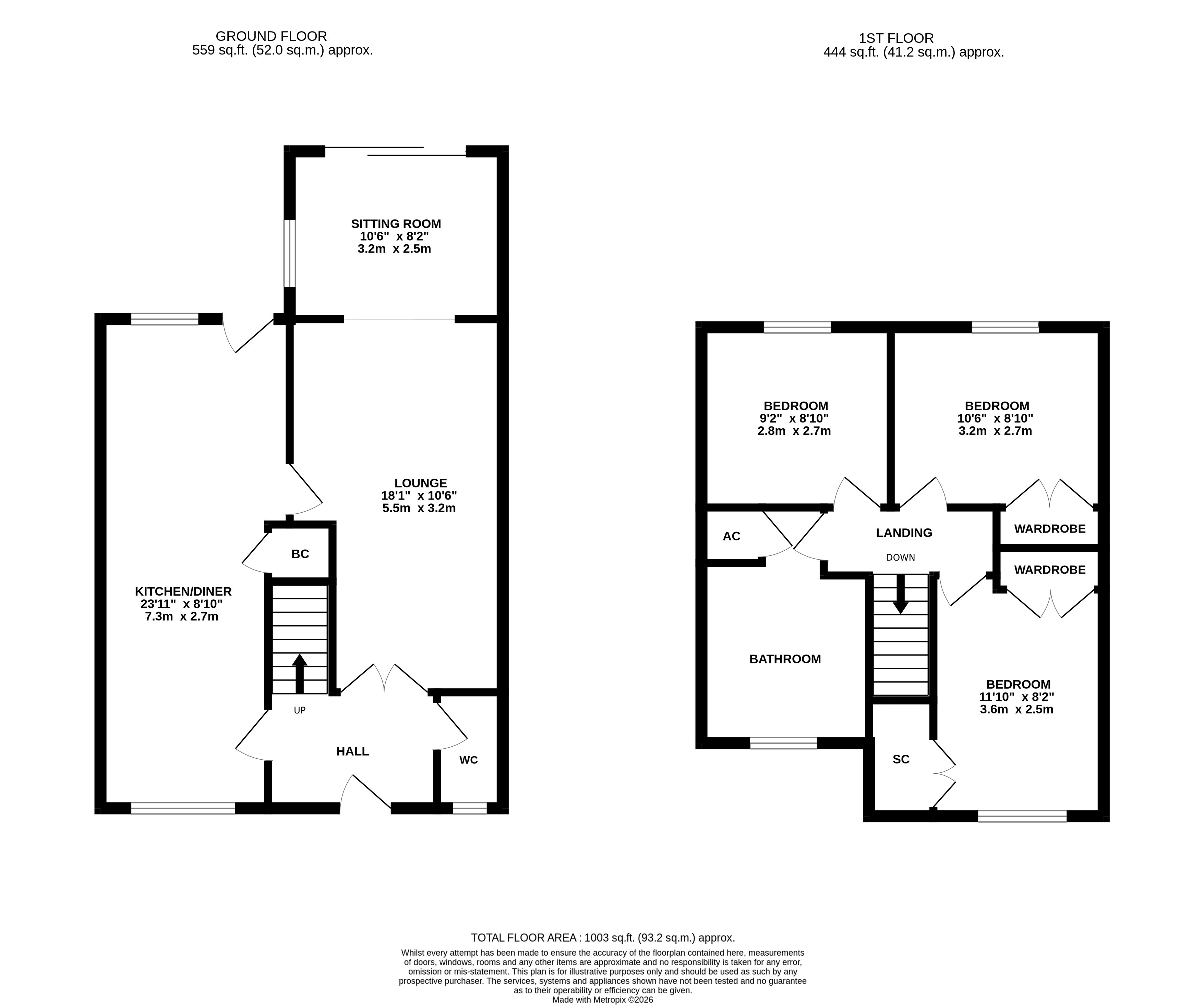 67, Wilsheres Road, Biggleswade floorplan