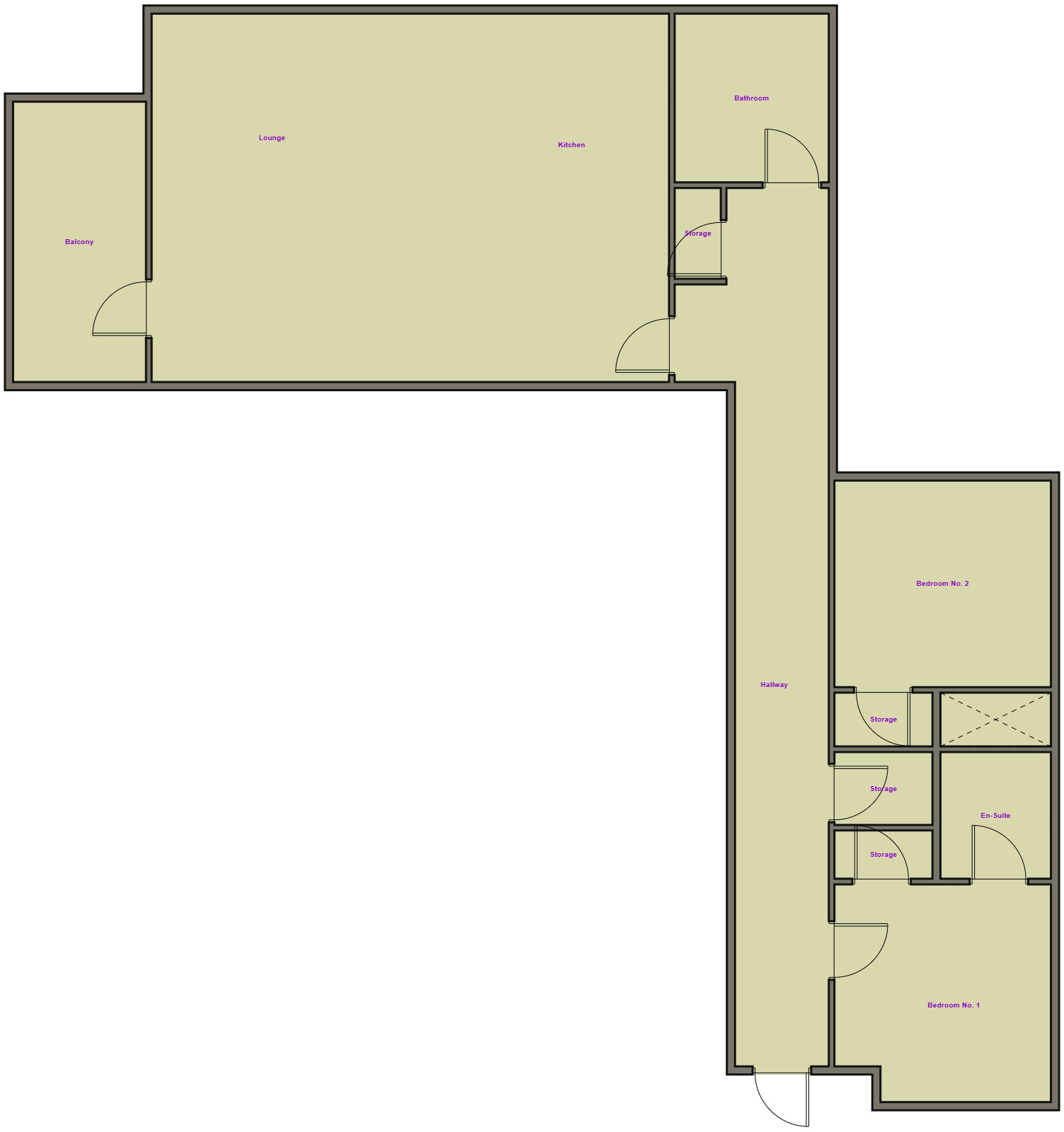 4/4 12, Bridge Street, Paisley  floorplan