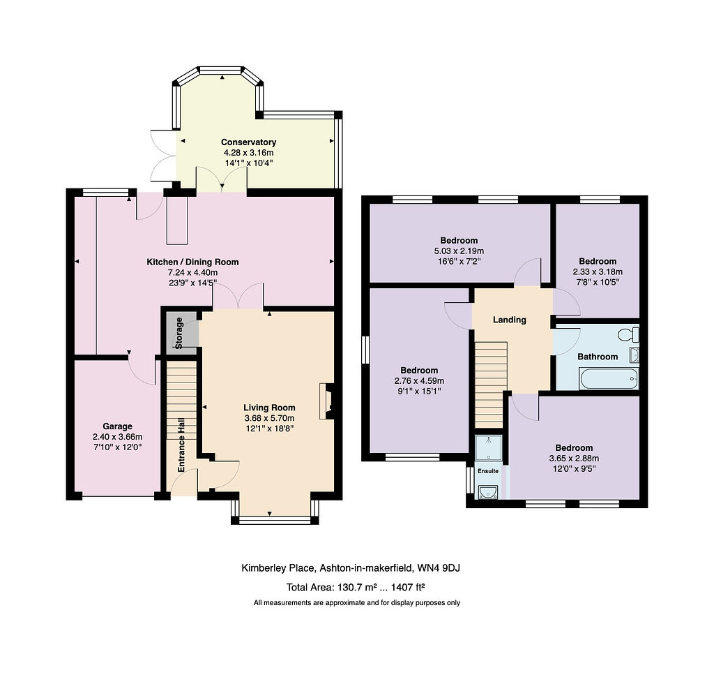 15, Kimberley Place, Ashton In Makerfield floorplan
