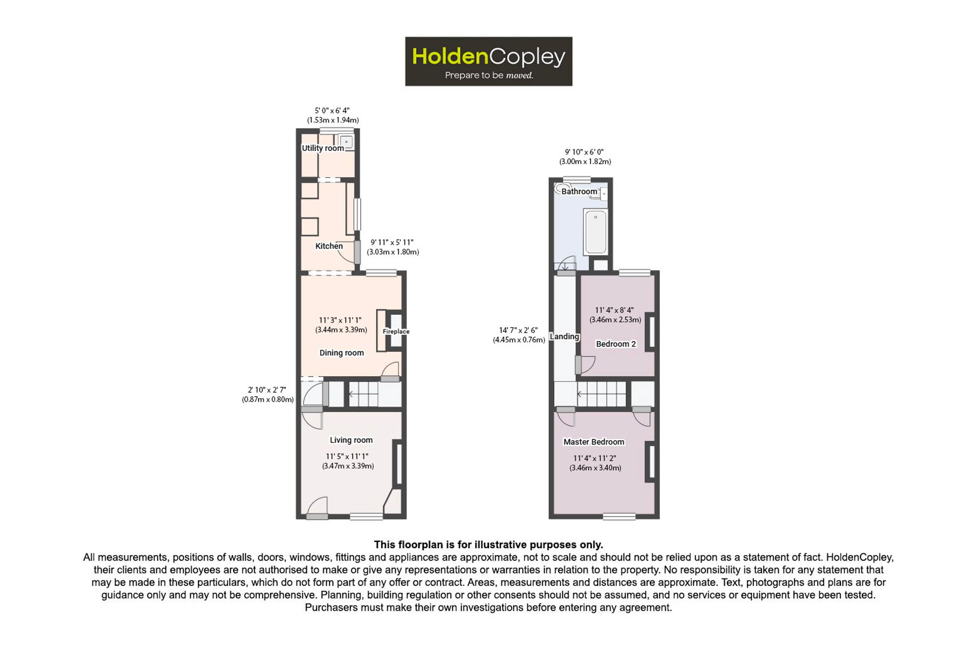 396 Gordon Road, Nottingham floorplan