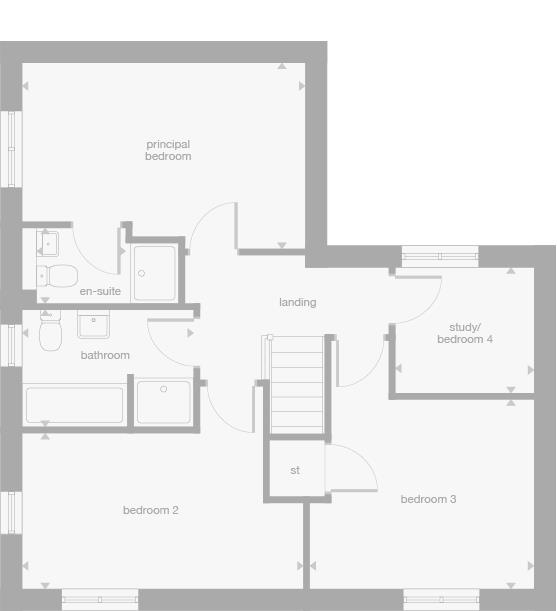 141, Waverley Drive, Wellingborough floorplan