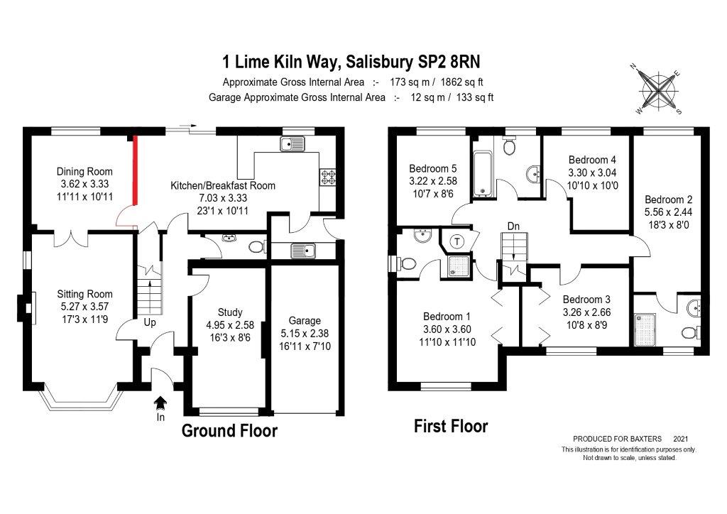 Lime Kiln Way, Salisbury SP2, 5 bedroom detached house for sale 58276079 PrimeLocation