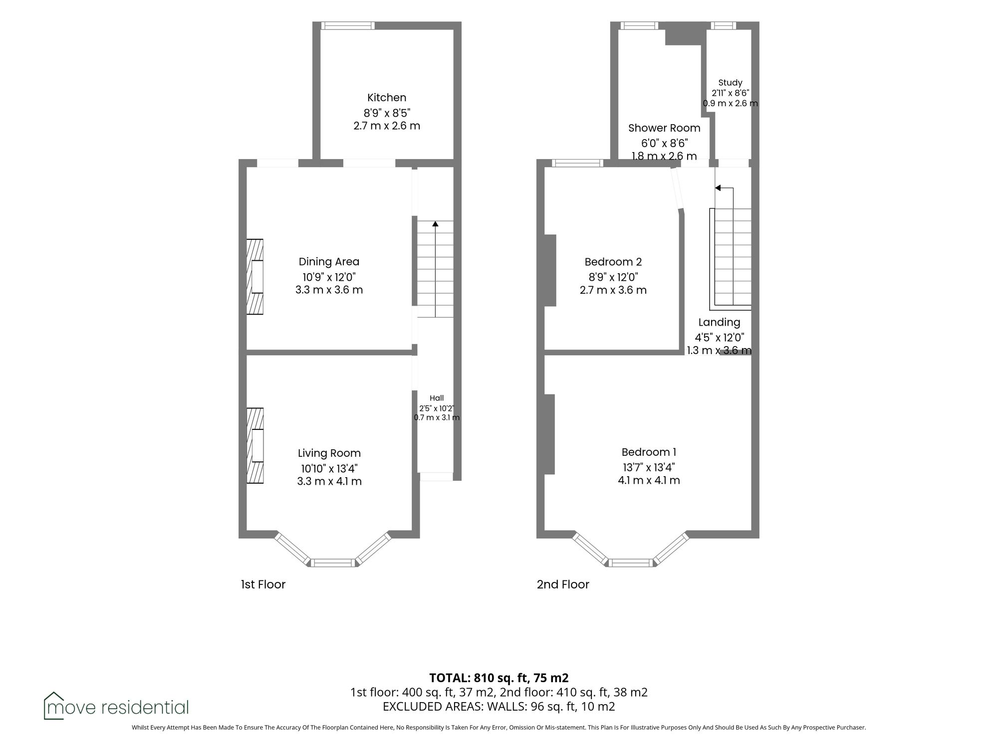 96 Briardale Road, Liverpool floorplan