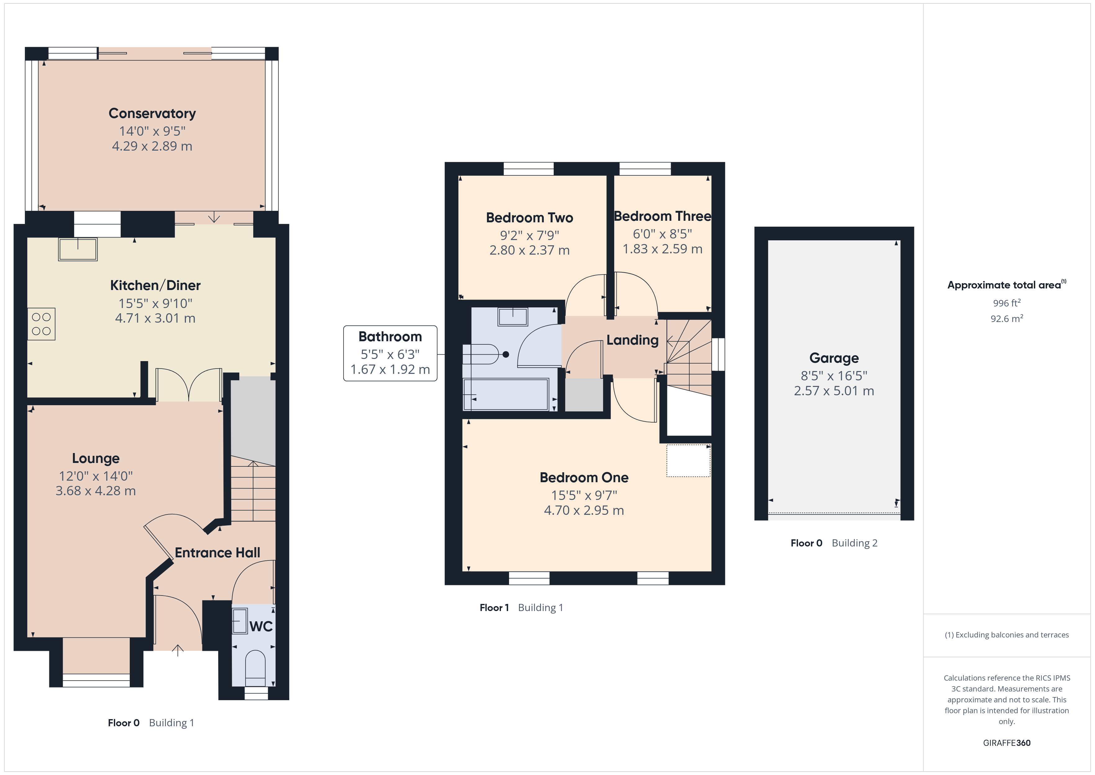 Reedmoor Gardens, Bridgwater floorplan