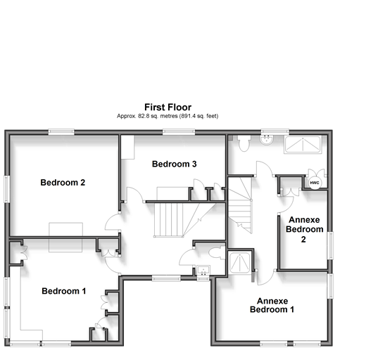 Kingsdown Hill Kingsdown, Deal floorplan