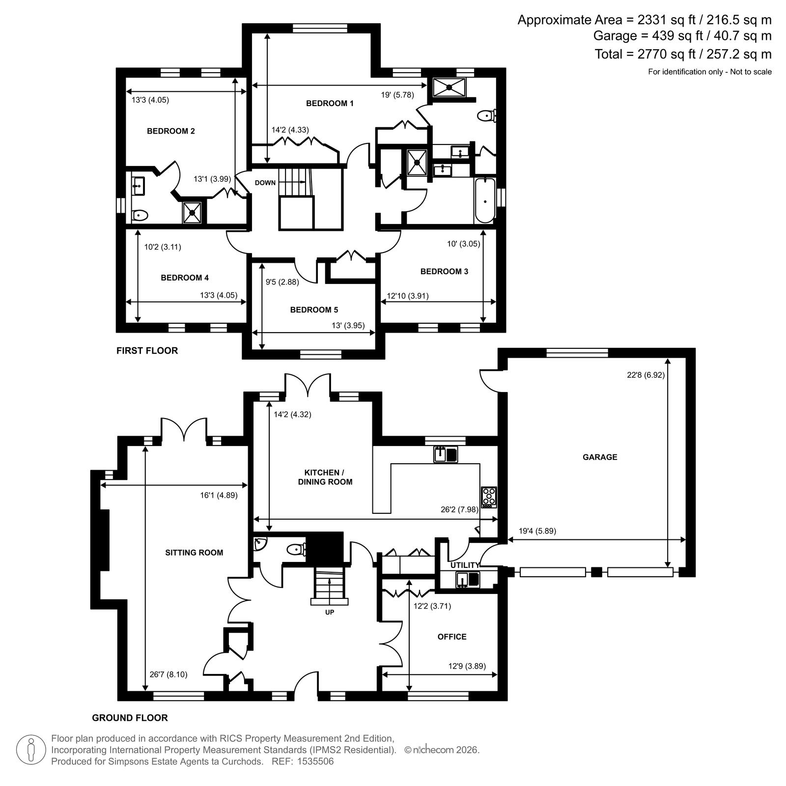 Redwing Gardens, West Byfleet floorplan