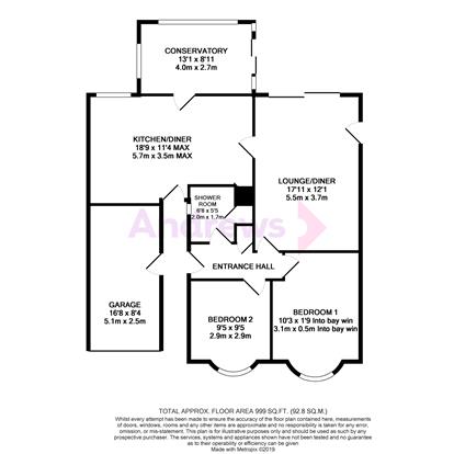 2 Bedrooms Semi-detached bungalow for sale in Gilder Road, Bishops Cleeve, Cheltenham GL52