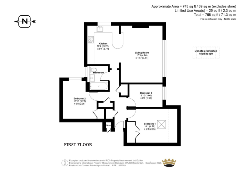 97, Leahurst Court Road, East Sussex floorplan