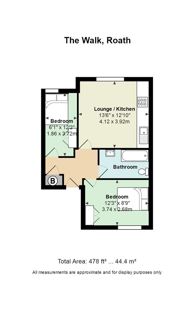 2 Bedrooms Flat to rent in The Walk, Roath, Cardiff CF24