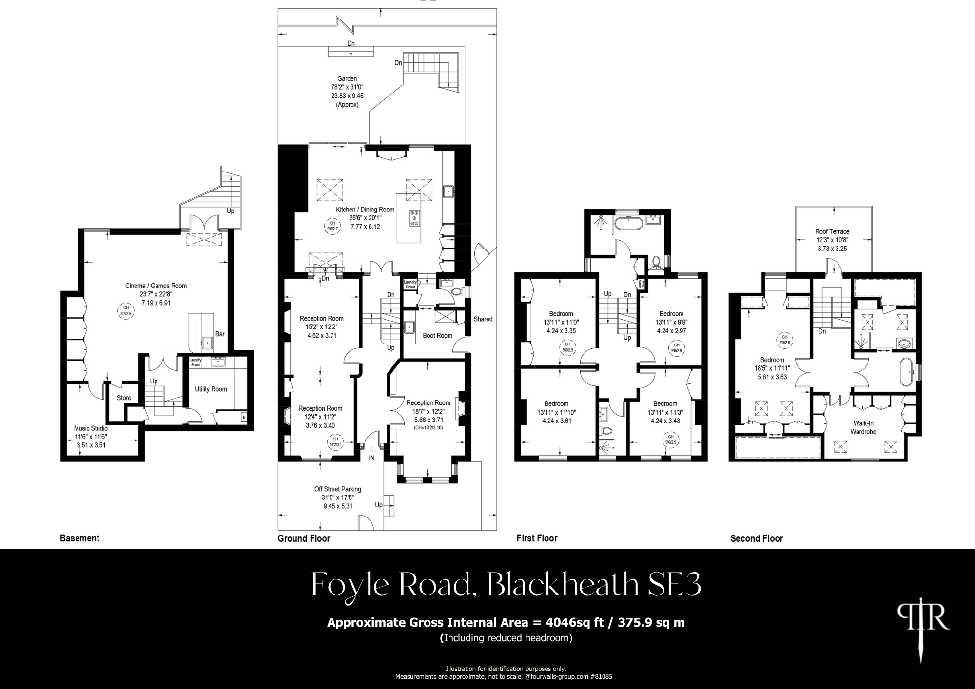 77 Foyle Road, London floorplan