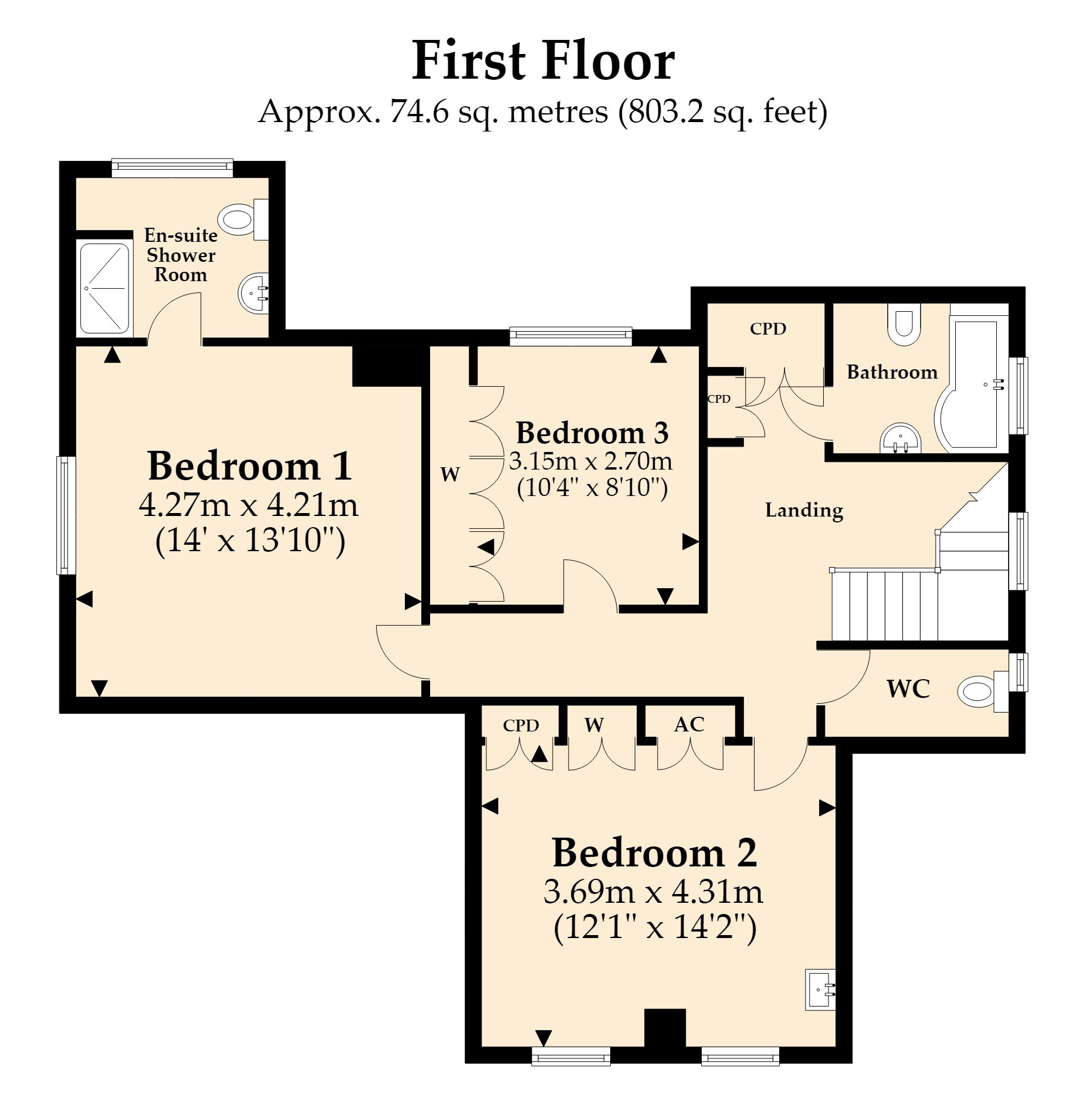 10, Riverside Road, Ferndown floorplan