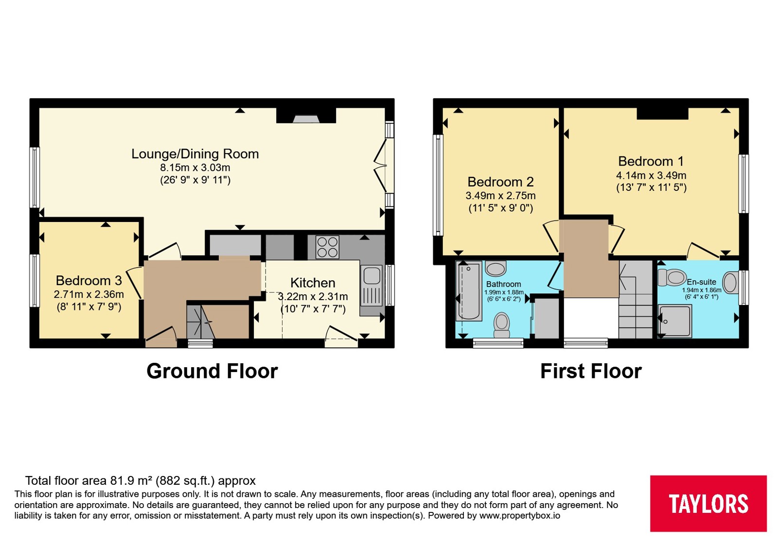 7, Manor Close, Northampton floorplan
