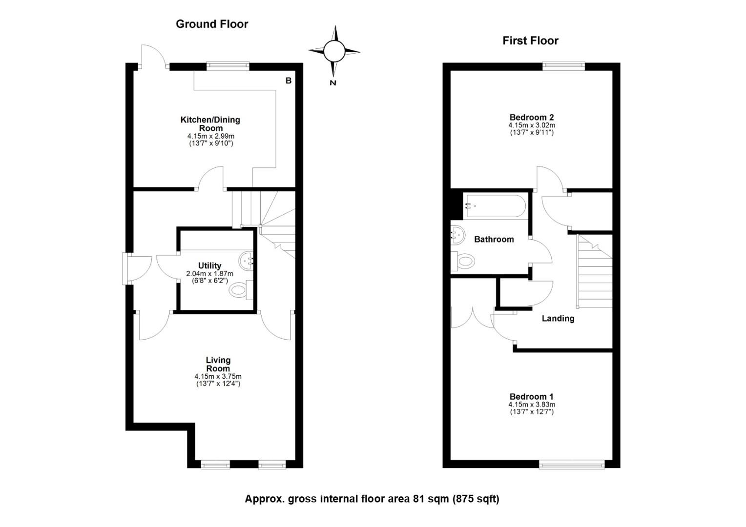 14, Todd Street, Trumpington, Cambridge floorplan