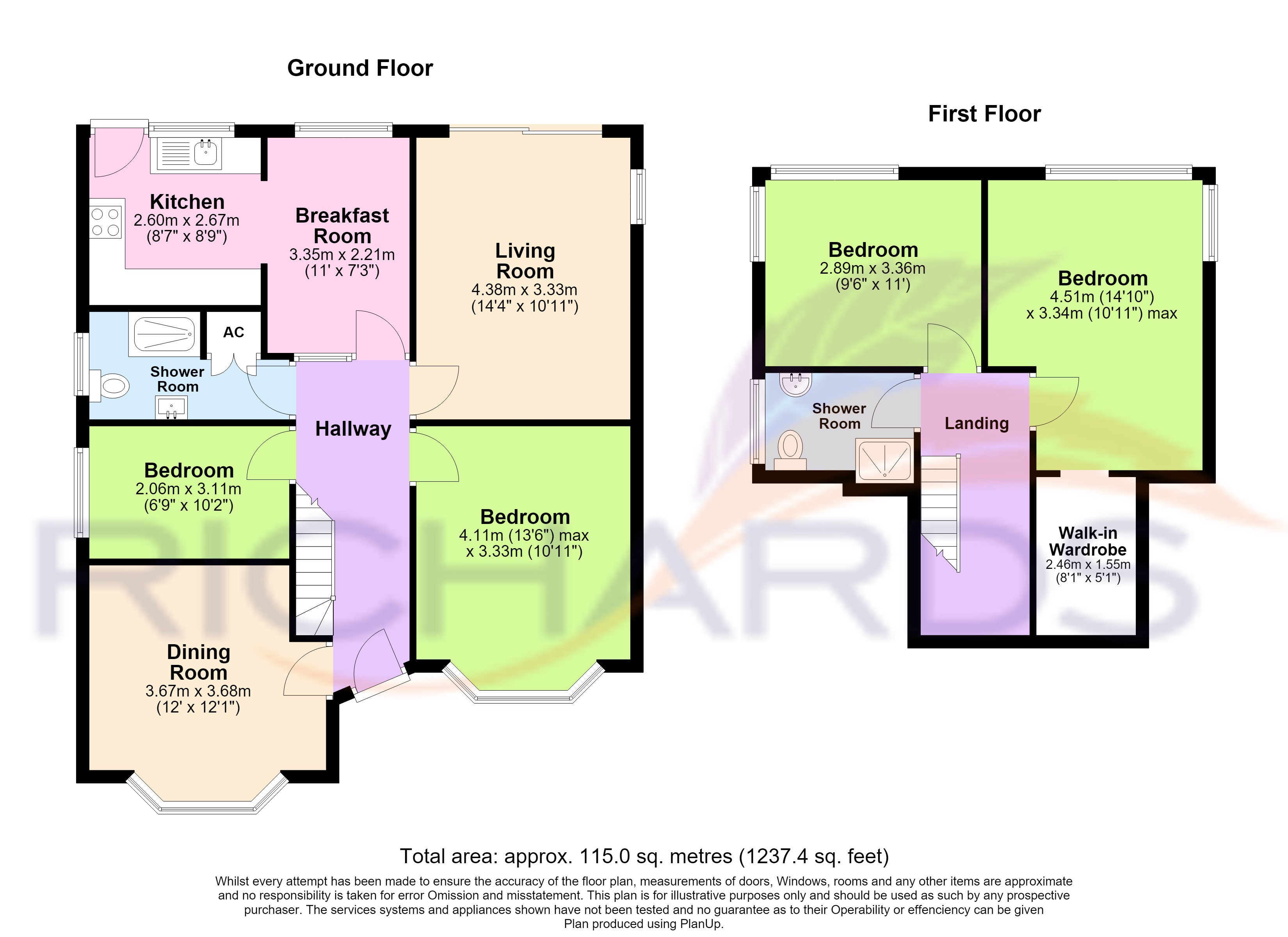 16, Hillcrest Road, Corfe Mullen floorplan