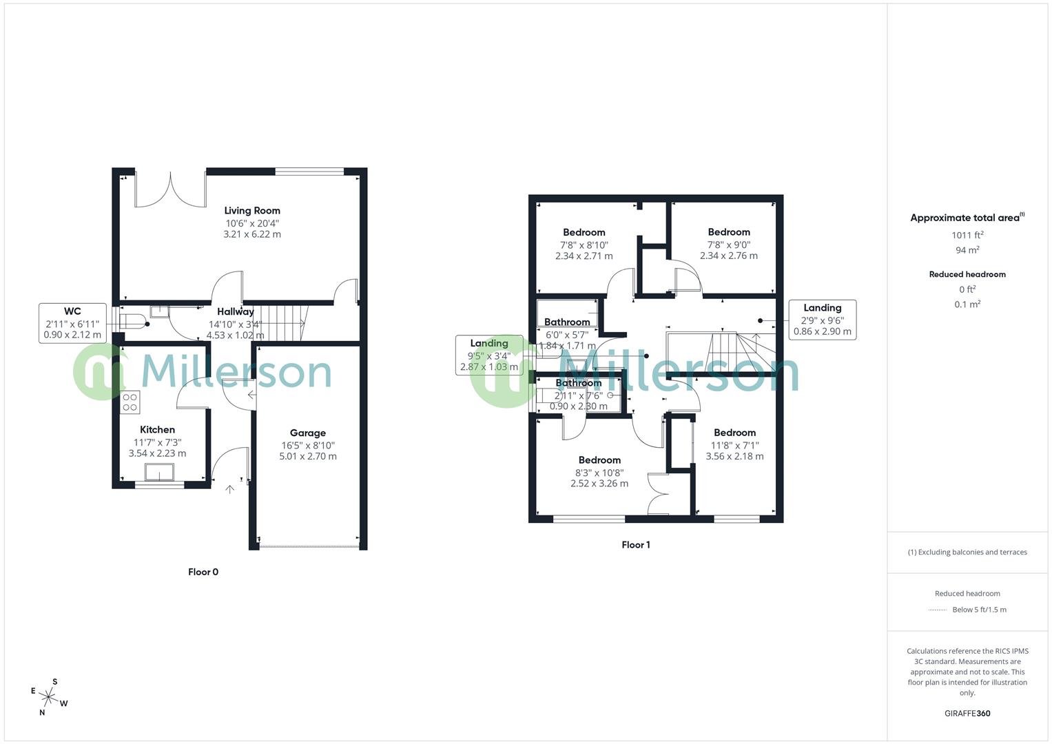 12, Polvelyn Parc, Hayle floorplan